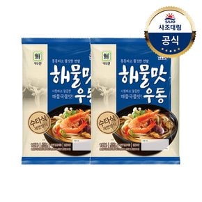 [사조]대림선 해물맛우동 212g x2개