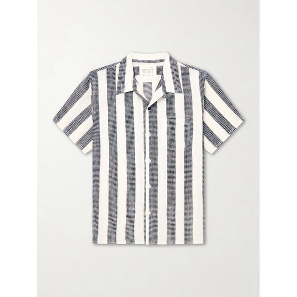 친탄 스트라이프 코튼 셔츠 46376663163099449