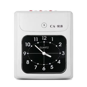 간편한 출퇴근기록기 CA-818 아날로그 오피스용품 근무시간 사무용
