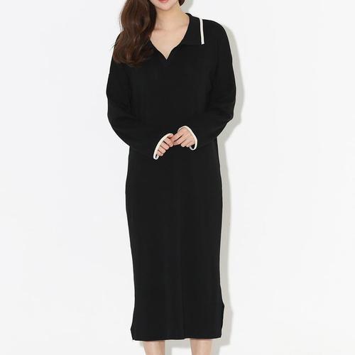 카라포인트 루즈핏 니트 롱원피스 SD-220413(1)