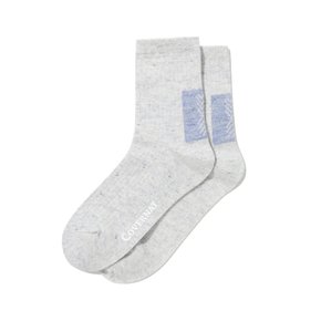 쉐브론 울 삭스 White Melange CO2507TC15WM