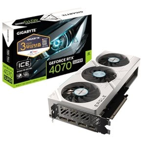 GIGABYTE 지포스 RTX 4070 SUPER EAGLE OC ICE D6X 12GB 피씨디렉트