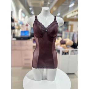 [여주점] 와코루 미듐타입 문직 사틴 몰드컵 몸매보정 바디쉐이퍼 [WBT1951] WI