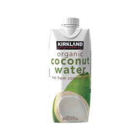 코스트코 커클랜드 시그니춰 유기농 코코넛워터 330ml x 12 (100% 유기농 코코넛 원액) - 최저가 무료배송 -