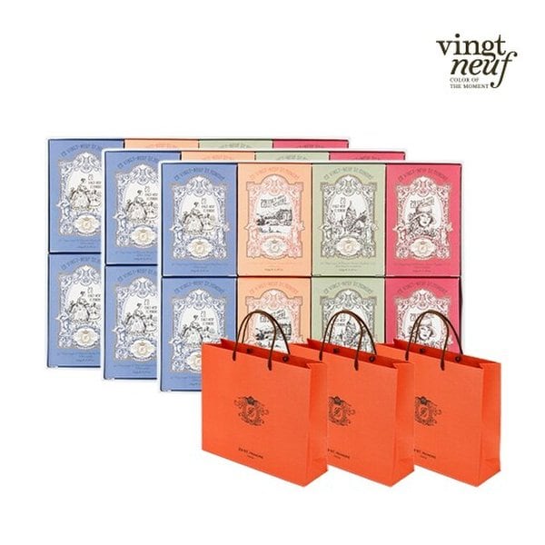 [뱅네프생토노레] 향수비누 대형 8개입 3세트 (쇼핑백 + 헤어퍼퓸 + 스크런치 1개 증정)