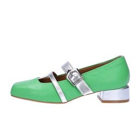 AKU maryjane loafers (yellow green) / Q4SSF017YG