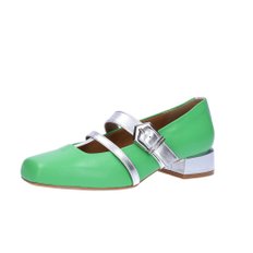 AKU maryjane loafers (yellow green) / Q4SSF017YG