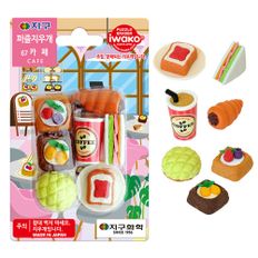 지구화학 퍼즐 지우개 완구 no.67 카페