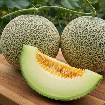 온세담 [고당도]국내산 머스크메론 총2.5kg(1.3kg내외x2통)