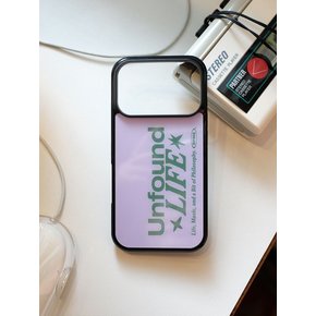 언파운드 라이프 라벤더 글라스 폰케이스