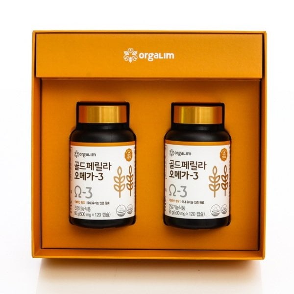 골드페릴라 오메가3 (120정 x 2입 세트/총 4개월분)