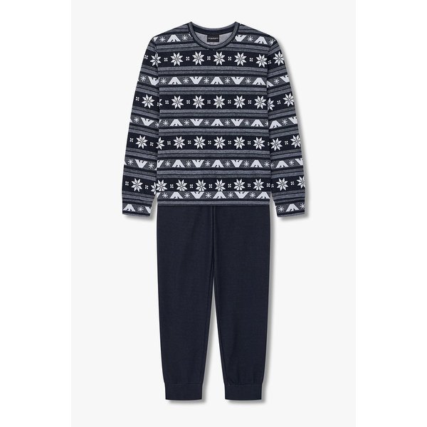 남성 패턴드 라운지 상하의 세트 08M5339004000