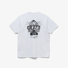 [스타필드수원][공용]스케이트보드 올드 스쿨 티셔츠 헤더 그레이 (14179005)