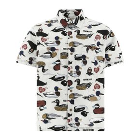 [해외배송] 휴먼메이드 ducks 반팔셔츠 HM27SH018 White