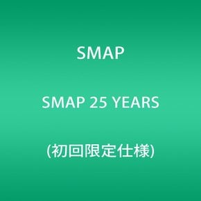 신제품 SMAP 25주년 기념 리미티드 에디션 3 CD 케이스 일본 VICL-64693 4988002725786