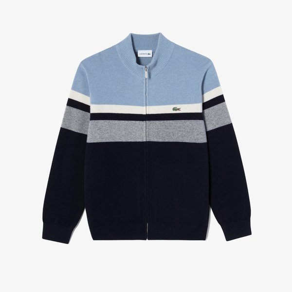 [시흥점] 남성 하이넥 컬러블럭 가디건 AH701E-54N