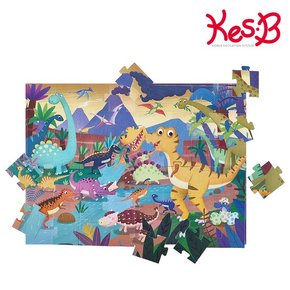 튼튼 퍼즐과포스터공룡시대여행48pcs(2660)