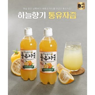 우리농촌살리기 찬물에도 잘 녹는 하늘향기 통유자 농축액 500ml