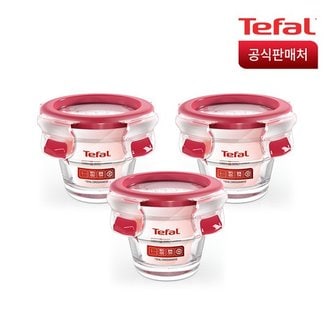 테팔 마스터씰 뉴글라스 원형 100ml 3P이벤트