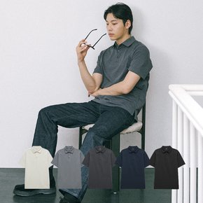 소프트 쿨 카라 반팔 티셔츠 CS31 5색상
