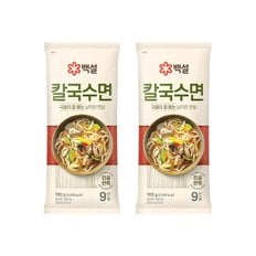 백설 칼국수면 900g x2개