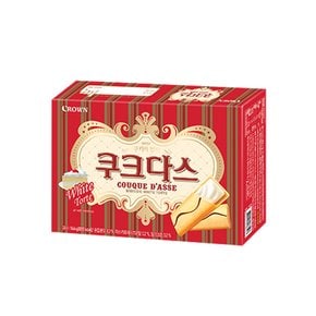 크라운 쿠크다스 화이트토르테288g x 1곽