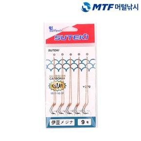 2본 이두메지나 민물 묶음바늘