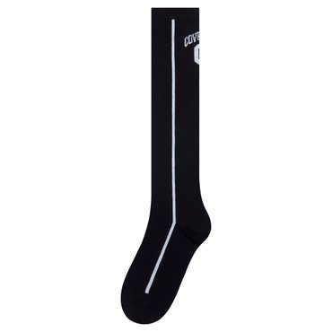 커버낫 키즈 컬리지 아치로고 니삭스 블랙 CK2501SK61BK