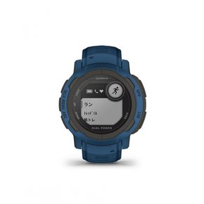 2 Dual Power Tidal Blue 45 mm Suica GPS GARMIN(가민) ​​Instinct 직경 대응 터프니스