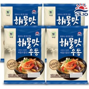 대림선 사조 해물맛 우동 212g 4개 가쓰오우동 사누끼