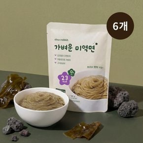 가벼운 미역면 23kcal 180g+매콤소스 포함 6개입