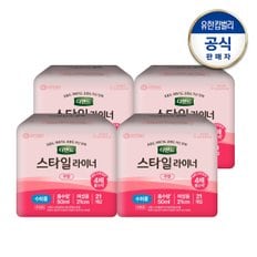 24년형 디펜드 스타일 요실금 라이너 무향 수퍼롱 21매x4팩 +견본4매