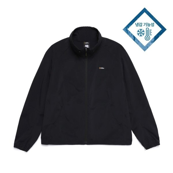 [여주점] N252WFT170 여성 프로즌큐브 스탠드넥 바람막이 CARBON BLACK