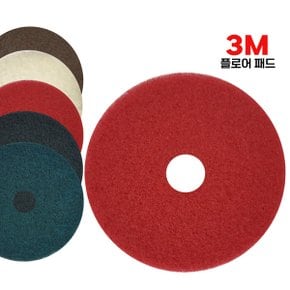 3m 플로어패드 적색 20인치 5P