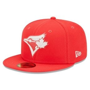 [해외] 1075901 뉴에라 모자 MLB [토론토 블루제이스] Lava Highlighter Logo 59FIFTY Fitted Ha