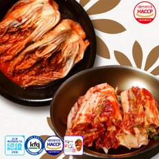  Fresh 국내산 배추 포기김치세트 (봉화 포기 3kg+안동 맛김치 5kg)