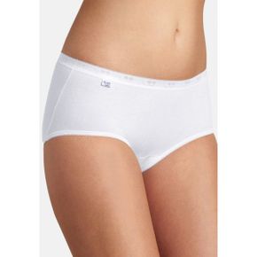 3818047 Sloggi 4 PACK BASIC + MIDI SLIP - Pants weis