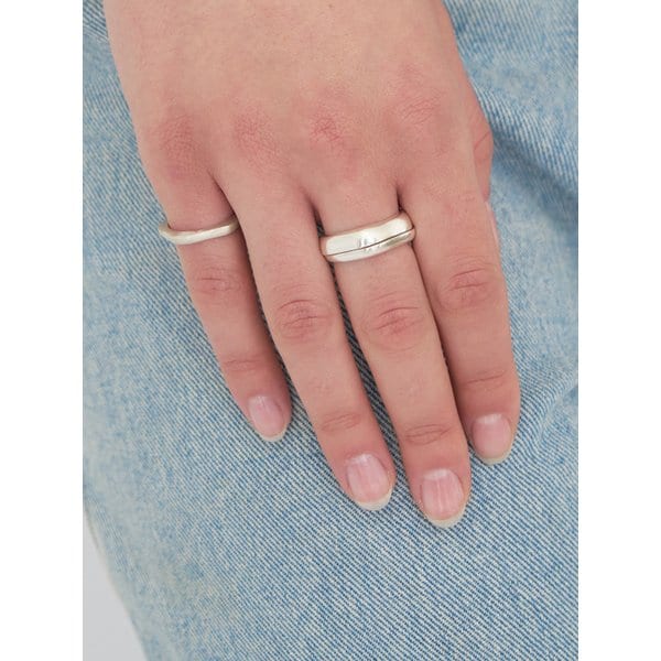 [2set] Twin Flow Ring