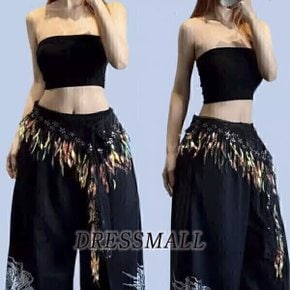 지랭 힙스카프 여성 벨트 밸리 댄스복 라인 챠챠 줌바 휘트니스 방송