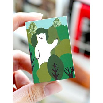 BRISKSTYLE 브리스크스타일 성냥(Little forest Bear)