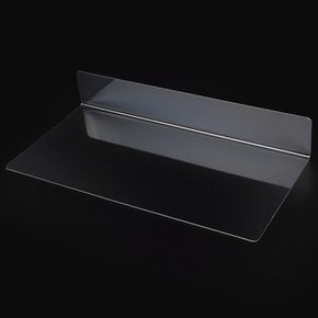 썬코 파티션 아크릴 분리 L자 칸나누기 투명 가림막 25X12CM