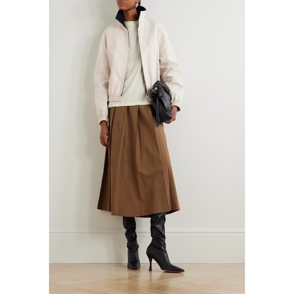 코튼 새틴 크림 재킷 46376663162964138