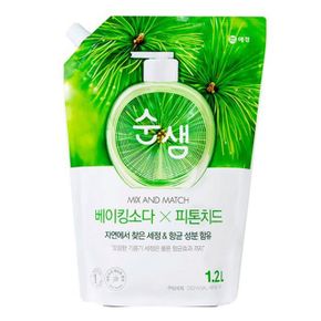 순샘 베이킹소다 피톤치드향 1.2L 리필