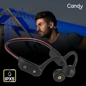 무선 LED 넥밴드 오픈이어 이어폰 BE-10 3모드 LED 생활 방수 저녁 야외 자전거 러닝 스포츠 청력 보호