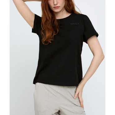 DKNY HD 실리콘 로고 크루넥 티셔츠 (DW2F7TTS067U)