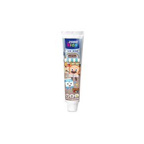 어린이치약 키즈치약 유아치약 불소무첨가 저불소 치아관리 소다버블 브레드이발소75g
