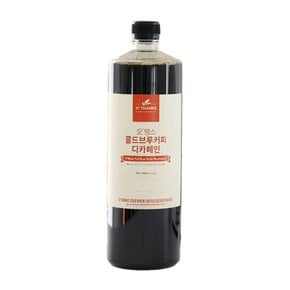 오땡스 디카페인 콜드브루 원액 더치커피 1000ml