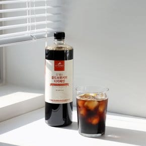 오땡스 디카페인 콜드브루 원액 더치커피 1000ml