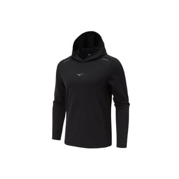 미즈노 보온성 착용감이 우수한 운동용 기모 러닝 후드풀오버 RUNNING HOOD PULLOVER_32YA360109