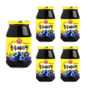 오뚜기 블루베리쨈 500g 5개